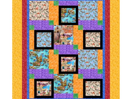 World Traveler Quilt Pattern NDD-165w  - Wholesale Product Sale