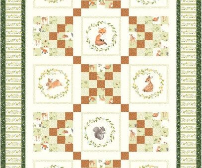 Animal Babies Quilt Pattern CJC-54197 - Paper Pattern Sale