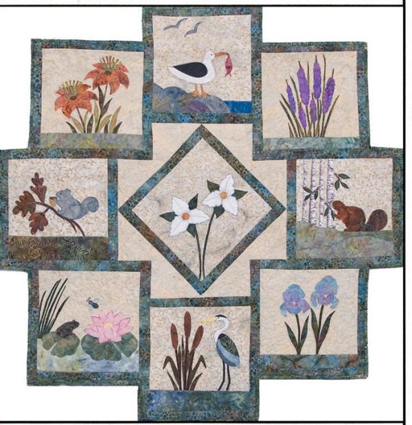 Wetland Wonders Wall Hanging Pattern HBH-202w  - Wholesale Product Online Hot Sale