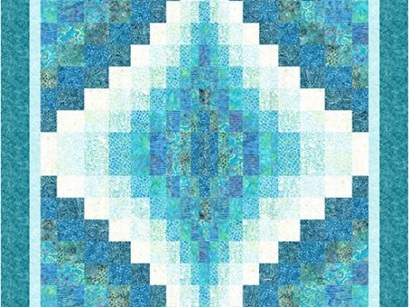 Double Bargello Jewel Splash Quilt Pattern CJC-54026 - Paper Pattern Online now