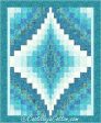 Double Bargello Jewel Splash Quilt Pattern CJC-54026 - Paper Pattern Online now