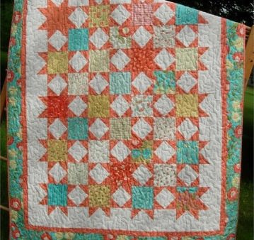 Twinkle, Twinkle, Nickel Stars Quilt Pattern LLD-027w  - Wholesale Product Online now