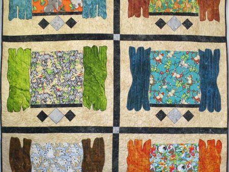 Zoo Windows Quilt Pattern BS2-362w  - Wholesale Product Online Sale