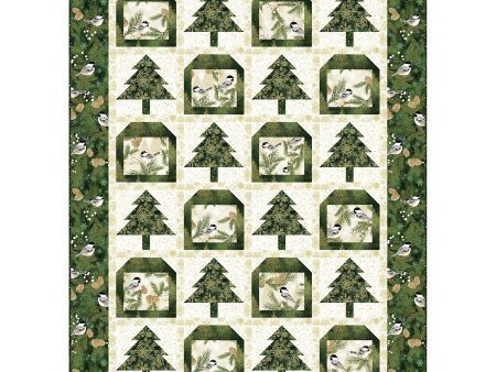 Chickadees and Trees Quilt Pattern CJC-55362 - Paper Pattern Fashion