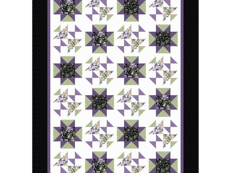 Starry Puzzles Quilt Pattern CJC-59101 - Paper Pattern on Sale