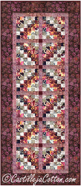 Three Diamonds Runner Quilt Pattern CJC-54651w  - Wholesale Product on Sale