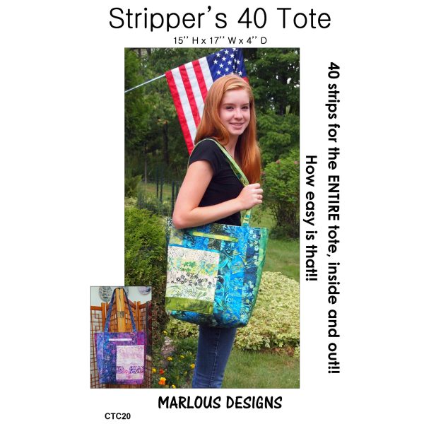 Stripper s 40 Tote Pattern MD-CT20w  - Wholesale Product Supply