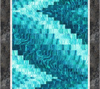 Twin Darts Ombre Quilt Pattern CJC-54764 - Paper Pattern Online Hot Sale