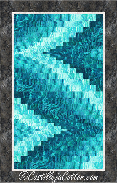 Twin Darts Ombre Quilt Pattern CJC-54764 - Paper Pattern Online Hot Sale