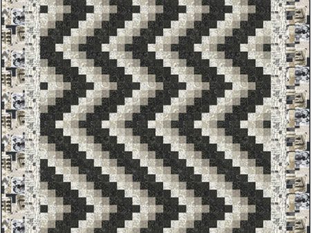 Zig Zag Queen Quilt Pattern CJC-53411w  - Wholesale Product Sale