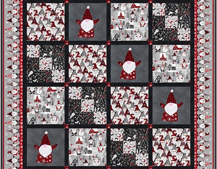 Christmas Gnomes Quilt Pattern CJC-58461 - Paper Pattern Sale