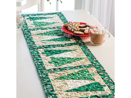 Yuletide Greens Table Runner & Placemat Pattern CTG-159w - Wholesale Product For Discount