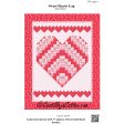 Sweet Hearts Lap Quilt Pattern CJC-56295 - Paper Pattern Online Hot Sale