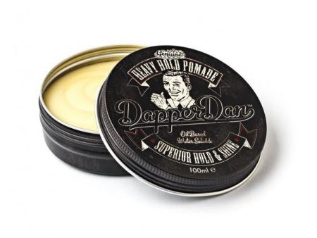 Dapper Dan Heavy Hold Pomade Stiprios fiksacijos ir spindesio plaukų pomada, 100 ml Sale