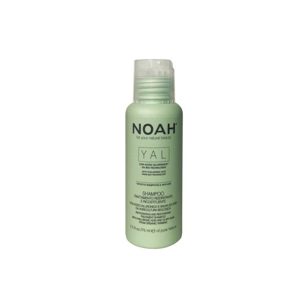 Noah YAL Hydrating And Restorative Treatment Shampoo Atkuriamasis drėkinantis šampūnas su hialurono rūgštimi ir šalaviju For Sale