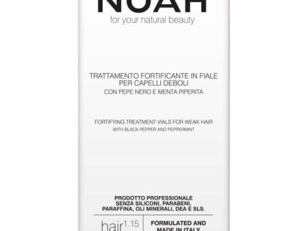 Noah 1.15 Fortifying Treatment Vials Serumas silpniems plaukams 8x5ml Discount